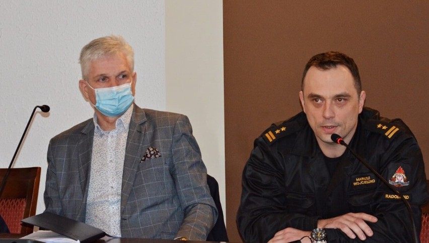 Radomsko. O pomocy uchodźcom i ofiarom wojny na Ukrainie na spotkaniu Zespołu Zarządzania Kryzysowego