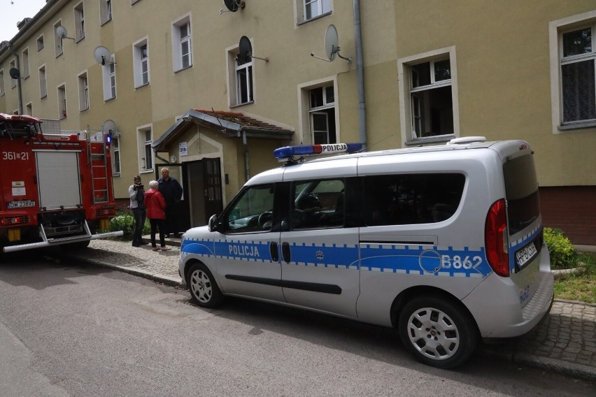 Pożar mieszkania przy ulicy Poznańskiej w Legnicy, nie żyje kobieta