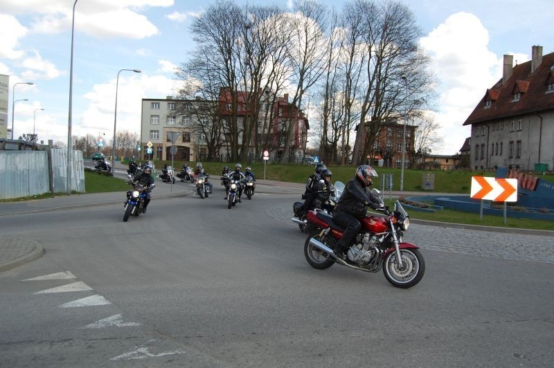 Motocykliści Motoserce 2012 w Kartuzach