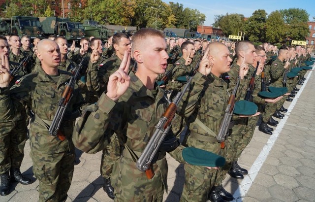 Przysięgę złożyło 97 żołnierzy III turnusu służby przygotowawczej do Narodowych Sił Rezerwowych