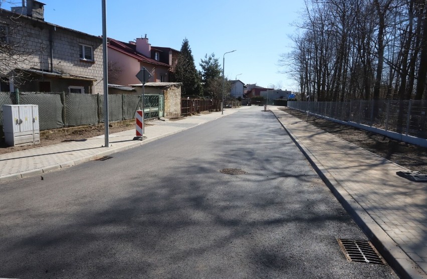 Zakończyły się już prace przy modernizacji ulicy Wiertniczej...