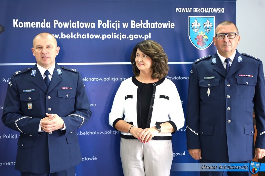 I Zastępca Komendanta Powiatowego Policji w Bełchatowie, podinsp. Wojciech Auguścik, już oficjalnie na stanowisku