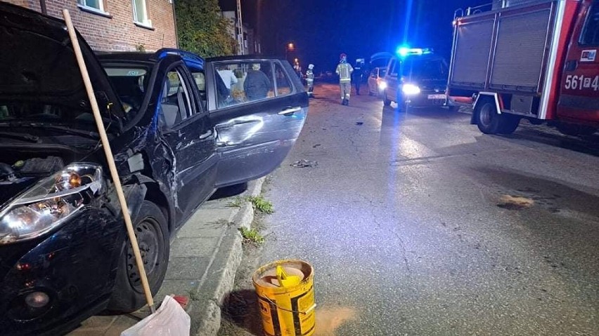 Sprawca kolizji w Karminku uciekł z miejsca zdarzenia. Wkrótce został zatrzymany przez policję