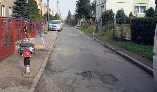 Na ulicy Czeladzkiej w Siemianowicach rozpoczęto już prace...