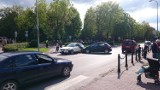 Zderzenie aut w Kraśniku: Dwoje dzieci przewieziono do szpitala