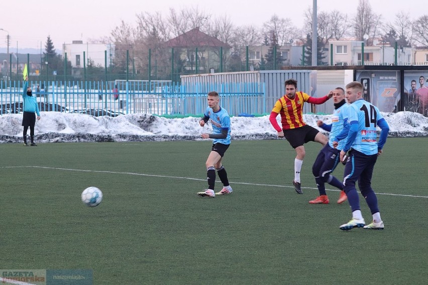 Mecz sparingowy Mień Lipno - Sadownik Waganiec 3:0 (2:0) na...