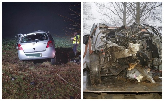 Przed godziną 4 rano doszło do śmiertelnego wypadku w Bruskowie Małym w gminie Słupsk. Zginął kierowca - 20-letni mężczyzna. Nie było z nim pasażerów.