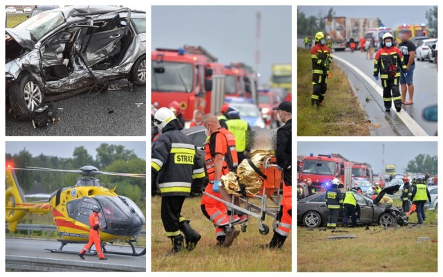 W wypadku na autostradzie A1 zginął 49-latek