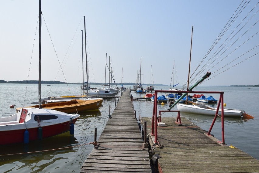 Wakacje nad jeziorem Miedwie. Nie tylko na głównej plaży. Na brzegu i na wodzie