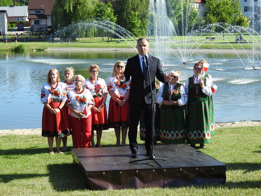 Prezydent RP Andrzej Duda odwiedził Zambrów [zdjęcia]