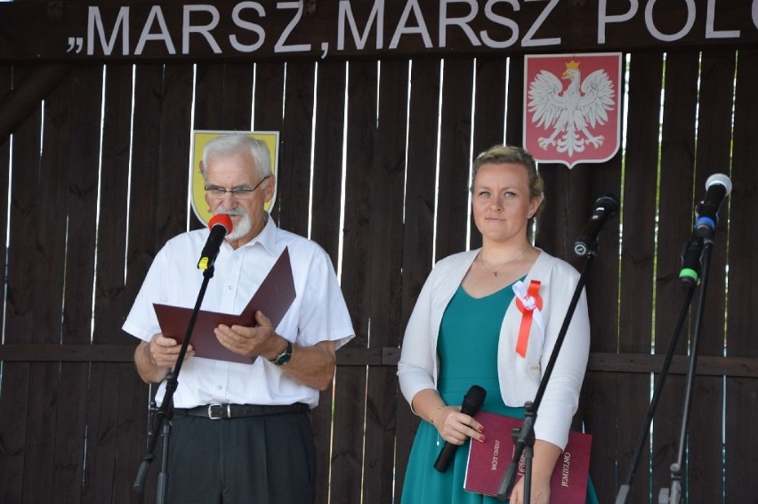 Wspólnie odśpiewali „Marsz, marsz Polonia”. To była już 11. edycja Festiwalu Pieśni Żołnierskiej i Patriotycznej w Luboszycach [ZDJĘCIA]