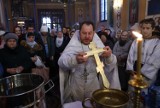 Święto Jordanu 2023 w cerkwi prawosławnej w Piotrkowie: Święto Chrztu Pańskiego i Wielkie Poświęcenie Wody ZDJĘCIA