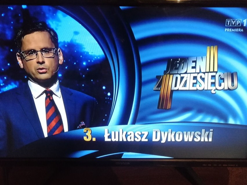 Łukasz Dykowski w programie Jeden z Dziesięciu
