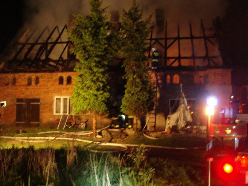 Boruja Nowa: Spłonął dom
