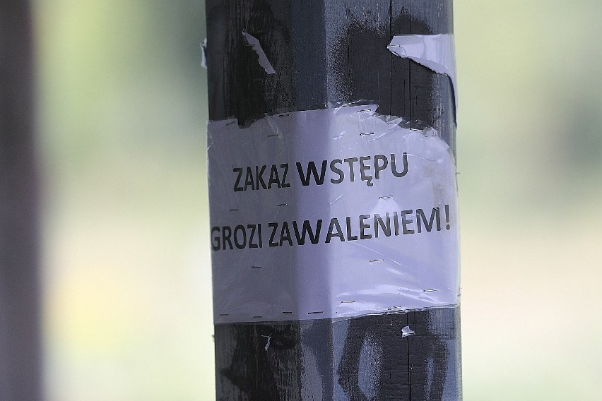 Mieszkańcy okolic parku nad Sokołówką od miesiąca nie mogą...