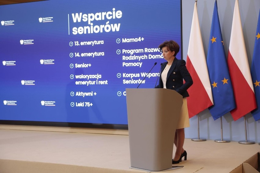 – Będzie również wypłacana 14. emerytura – tak, jak zostało...