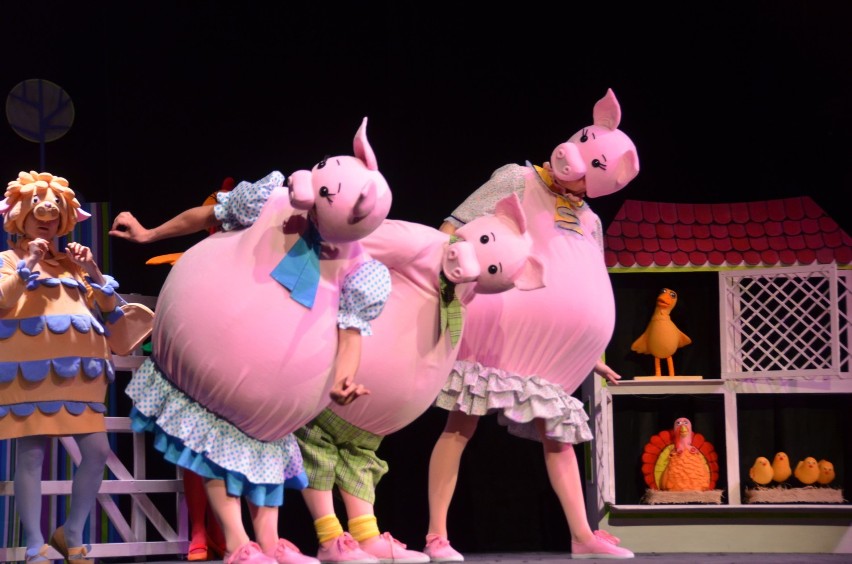 Trzy świnki w będzińskim teatrze