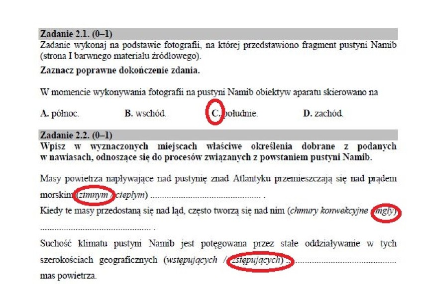 Matura 2018 geografia poziom rozszerzony - arkusze i...