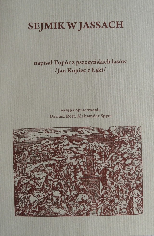 Sejmik w Jassach, poemat Jana Kupca