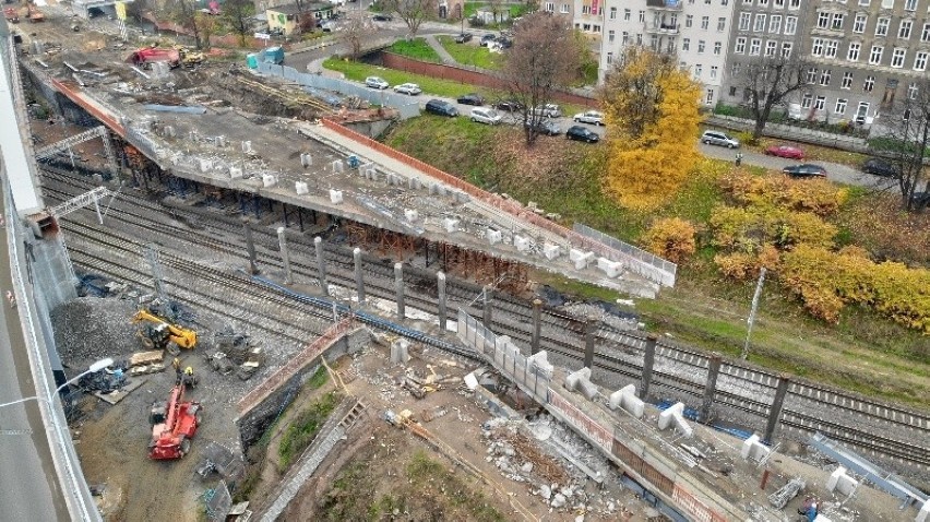 Średniowieczne fortyfikacje odkryte podczas robót związanych z budową wiaduktu Biskupia Górka [zdjęcia]