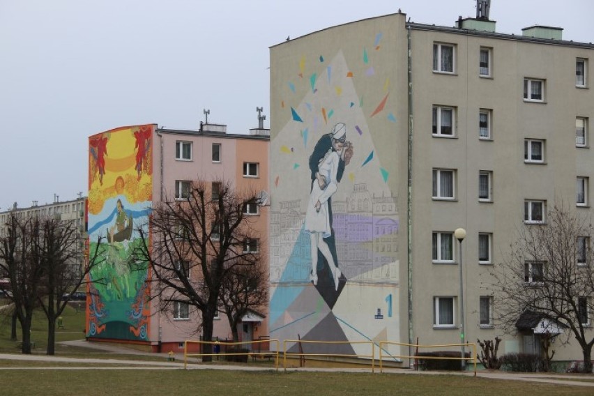 Tczew: nowy mural z Jasną i Dersławem już gotowy! [ZOBACZ ZDJĘCIA]