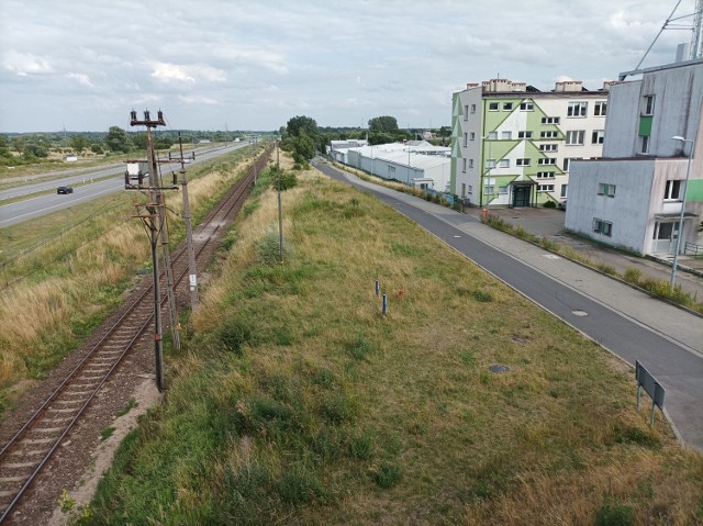 Na razie teren pod nowy przystanek Szczecinek Bugno czeka na rozpoczęcie prac