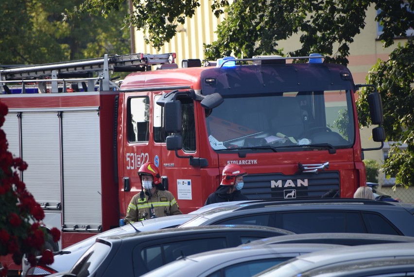 Alarm przeciwpożarowy w sieradzkim magistracie