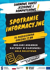 Darmowe kursy z języka obcego i obsługi komputera w Głogowie. Gdzie i kto może się zapisać?