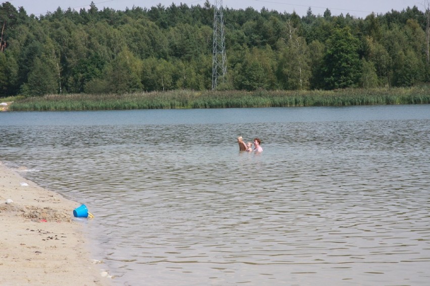 Czasowy zakaz kąpieli nad zalewem w Stradomi Wierzchniej 