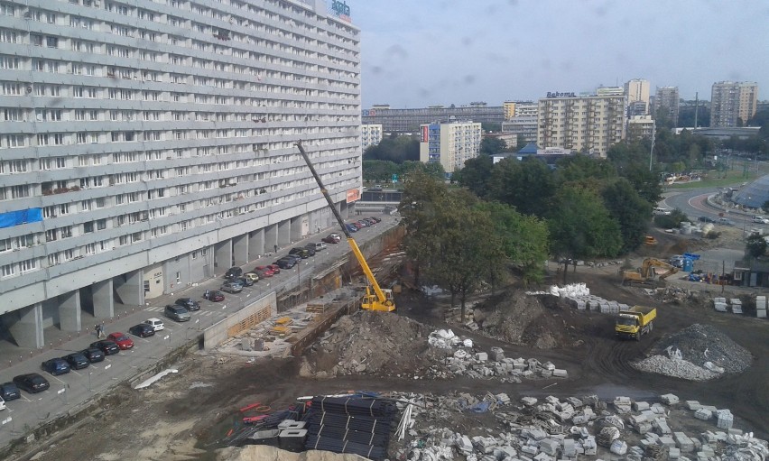 Przebudowa centrum Katowic: budowa ulicy Śródmiejskiej
