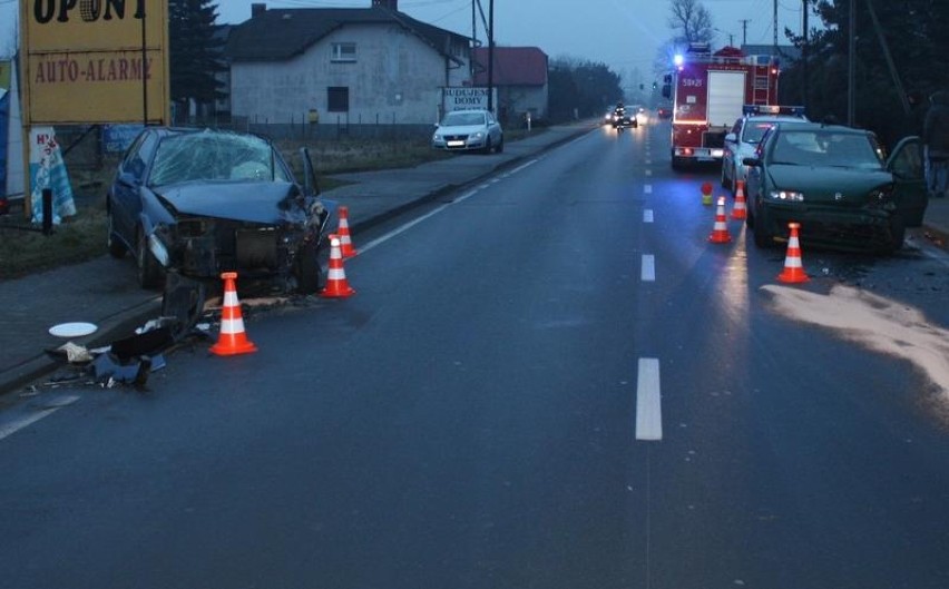 Wypadek w Oświęcimiu. Na Śląskiej zderzyły się trzy samochody