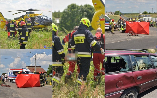 Poważny wypadek w gminie Lubanie