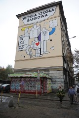 Murale w Poznaniu - Nowy malunek Wyższej Szkoły Bankowej na Ratajczaka [ZDJĘCIA]