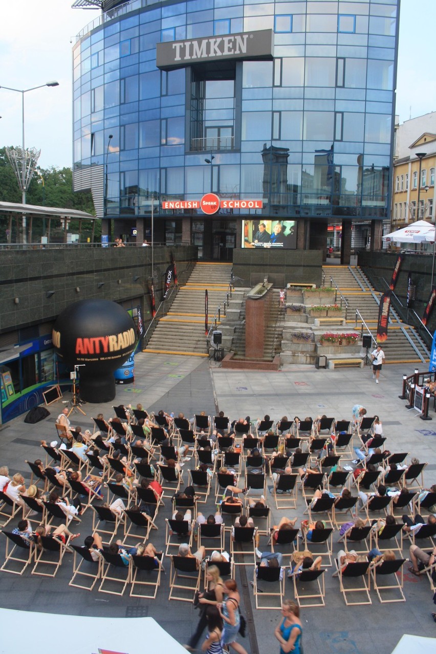 Sosnowiec: kino letnie na &quot;Patelni&quot; już działa (ZDJĘCIA)