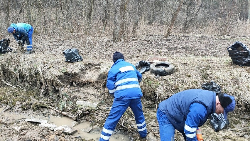 Akcja sprzątania Sztoły w Bukownie