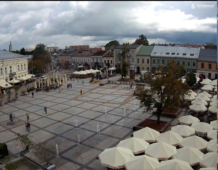 Dzięki kamerze cały świat może oglądać co dzieje się na Rynku w Kielcach [WIDEO]