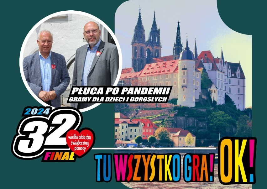 Prezydent Legnicy Tadeusz Krzakowski oraz nadburmistrz Miśni...