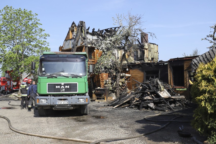 Pożar Tatarskiej Jurty w Kruszynianach. Możesz pomóc w odbudowie [zdjęcia]