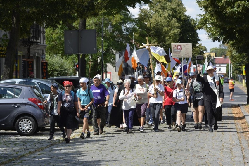 Pątnicy z 40. Gdańskiej Pieszej Pielgrzymki na Jasną Górę w...