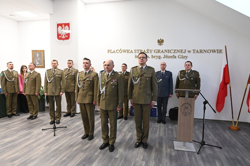3 lutego w komendzie SG w Tarnowie odbyło się uroczyste...