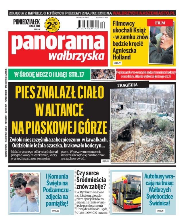 Panorama Wałbrzyska wydanie z 14 maja 2018 r.