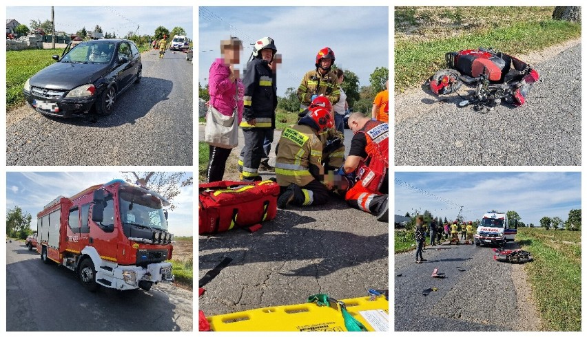 Wypadek na drodze Brzezie - Wieniec w gminie Brześć Kujawski
