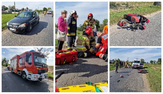 Wypadek na drodze Brzezie - Wieniec w gminie Brześć Kujawski