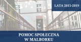 Malbork. Pomoc społeczna w latach 2015-1019 [LICZBY]. Weź udział w diagnozie na potrzeby nowej strategii