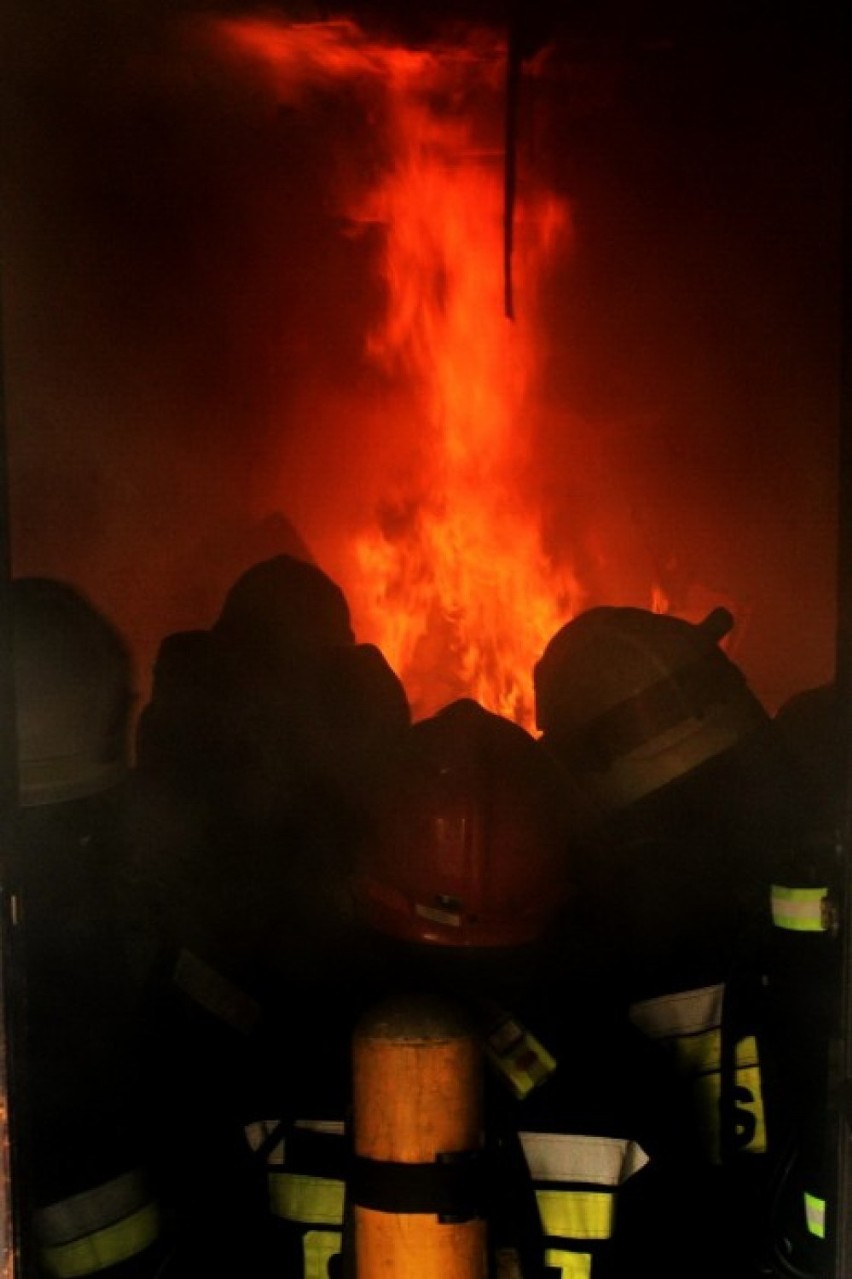 Gasili pożar w Domu Pomocy Społecznej w Broniszewicach