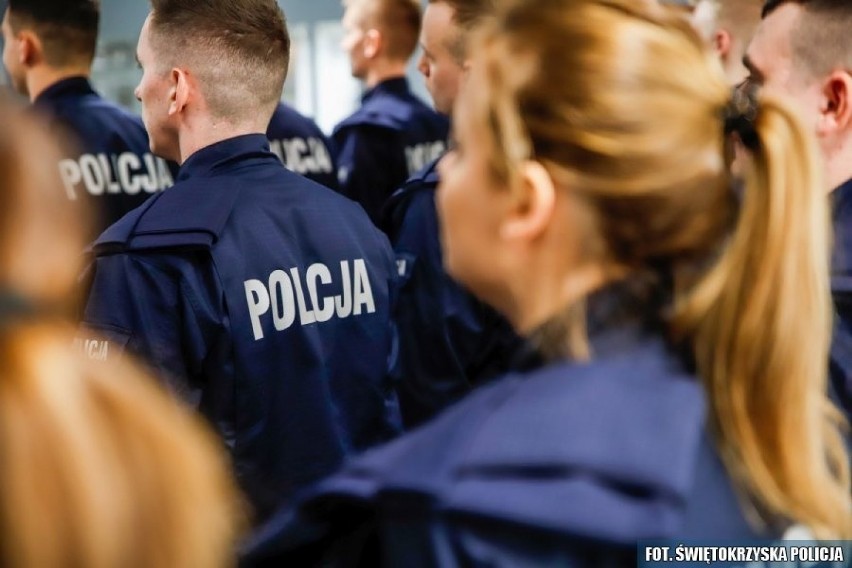 W Kielcach ślubowali nowi policjanci. Przed nimi sześć miesięcy w Legionowie (ZDJĘCIA)