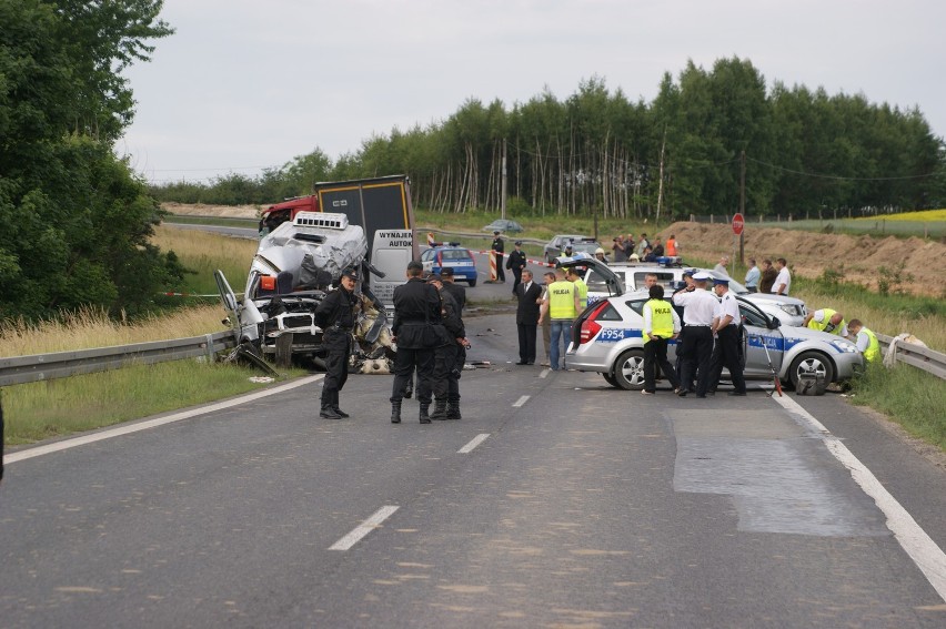 Tragiczny wypadek na DK 8 (ZDJĘCIA)