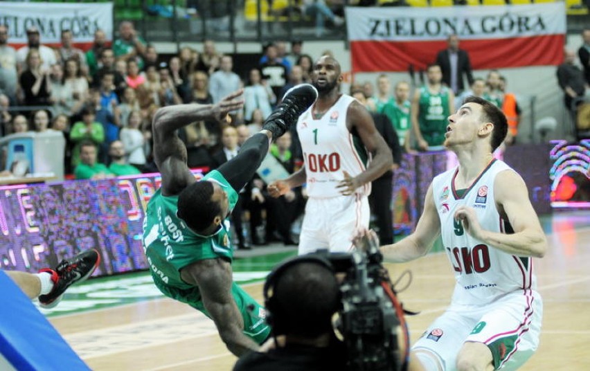 Koszykarze Stelmetu BC Zielona Góra ulegli w meczu Euroligi Lokomotiwowi Kubań Krasnodar  [zdjęcia]