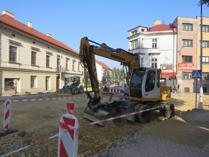 Lipiec 2021. Remont ulicy Lwowskiej