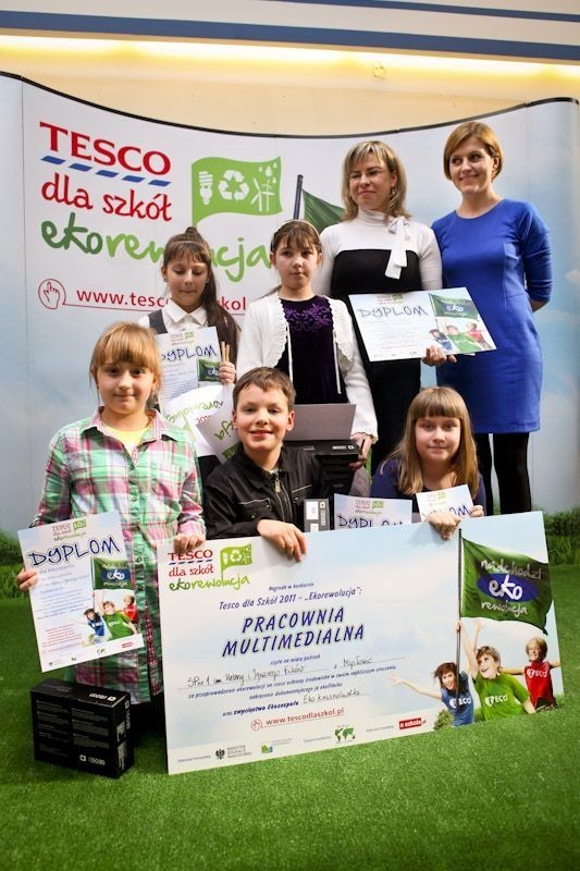 Uczniowie ze Szkoły Podstawowej nr 1 w Mysłowicach wygrali w konkursie Tesco dla Szkół [ZDJĘCIA]